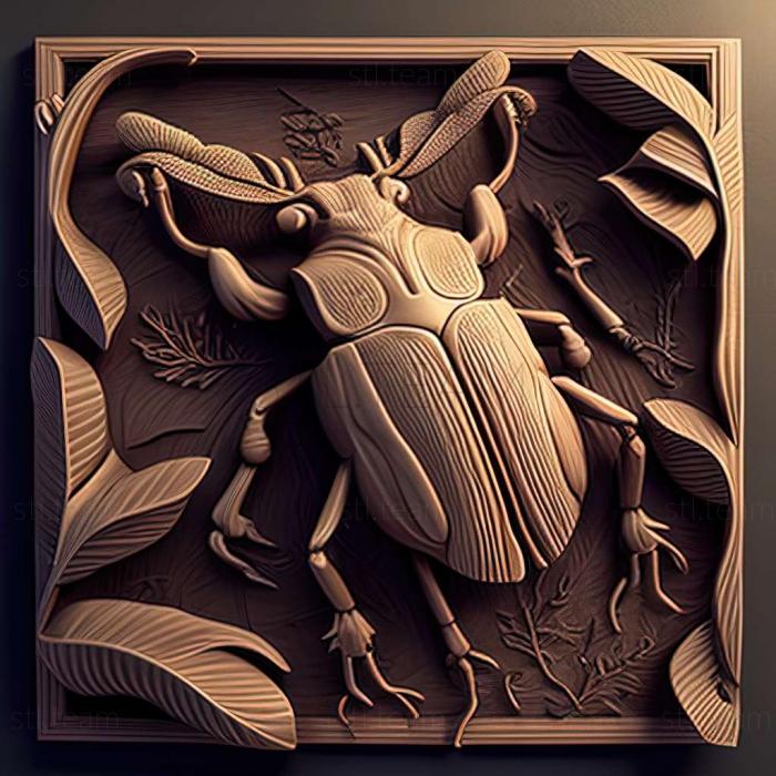 3D модель Lucanus placidus (STL)